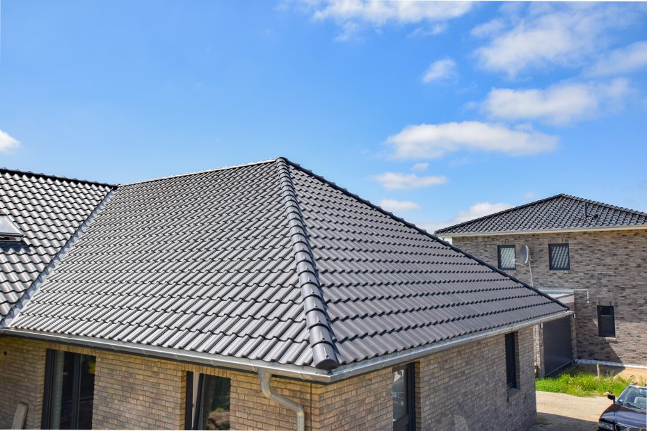 Winkelbungalow mit einem Dachstuhl als Walmdach 22