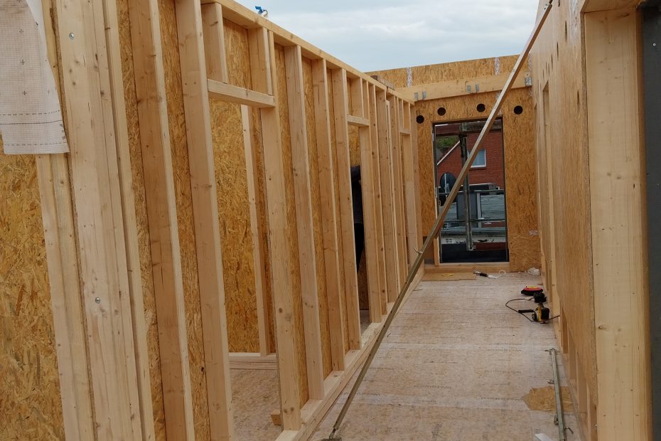 Aufstockung auf ein Flachdach-Bungalow 34