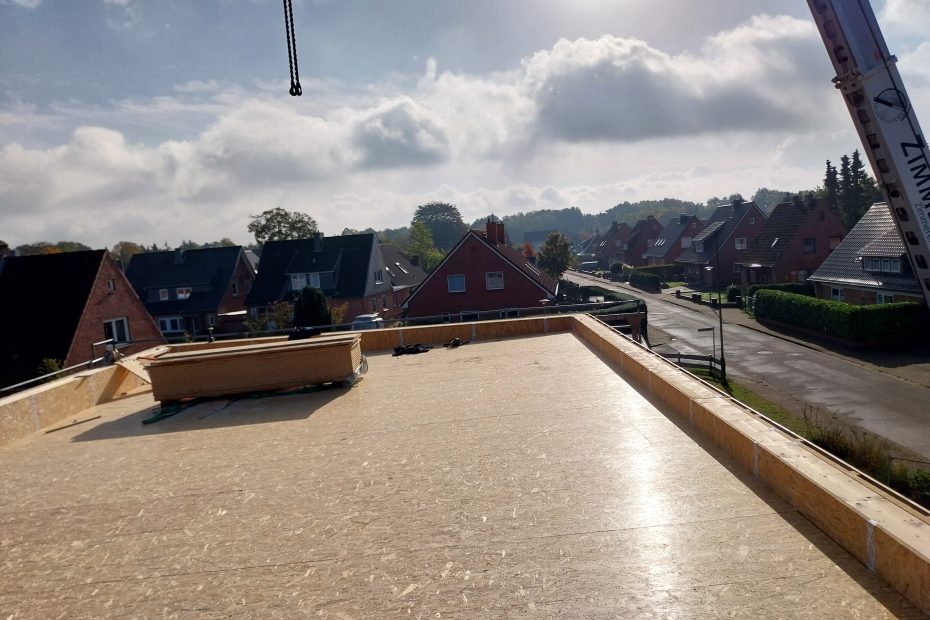 Aufstockung auf ein Flachdach-Bungalow 24