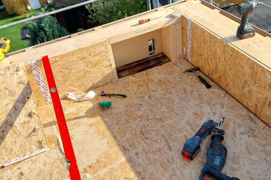 Aufstockung auf ein Flachdach-Bungalow 23