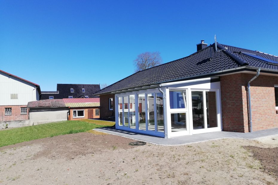 Beheizbarer Wintergarten an einem Bestandsgebäude 1