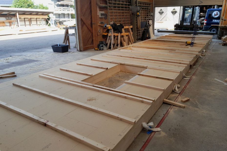 Aufstockung auf ein Flachdach-Bungalow 16