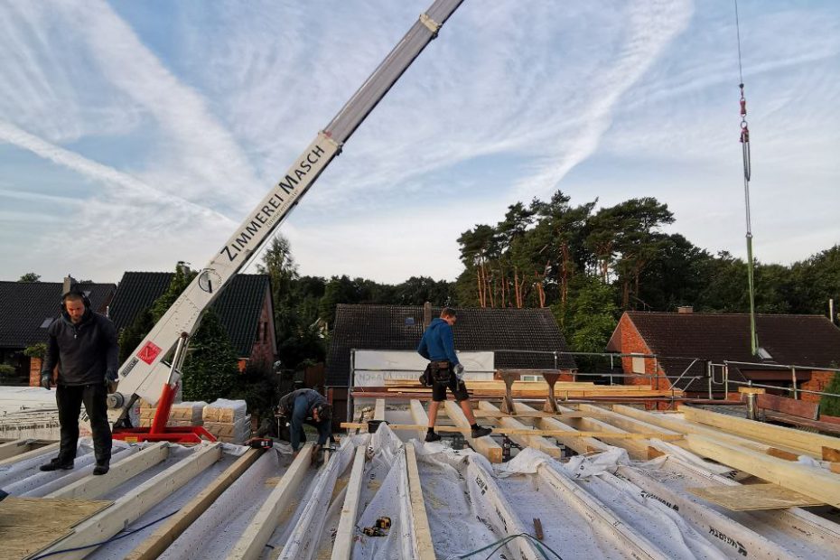 Aufstockung auf ein Flachdach-Bungalow 4