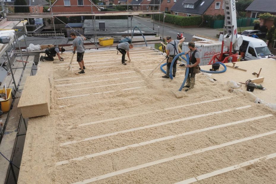 Aufstockung auf ein Flachdach-Bungalow 1