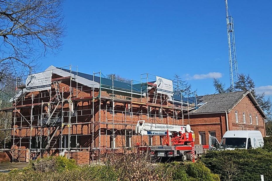 Austausch Asbestdach durch Blechdach 14