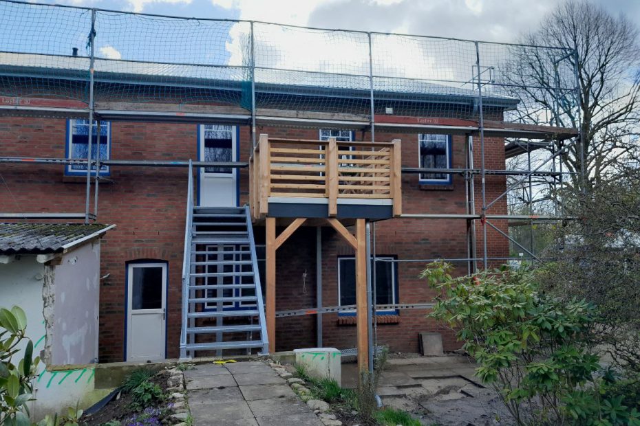 Austausch Asbestdach durch Blechdach 13