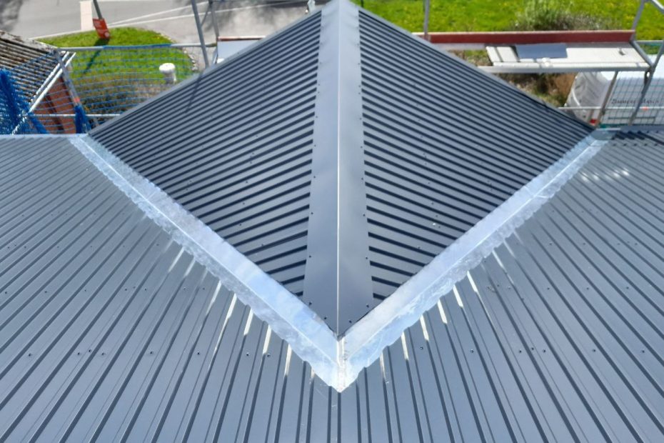 Austausch Asbestdach durch Blechdach 10