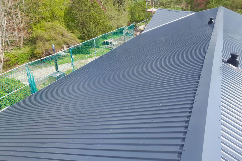 Austausch Asbestdach durch Blechdach 9