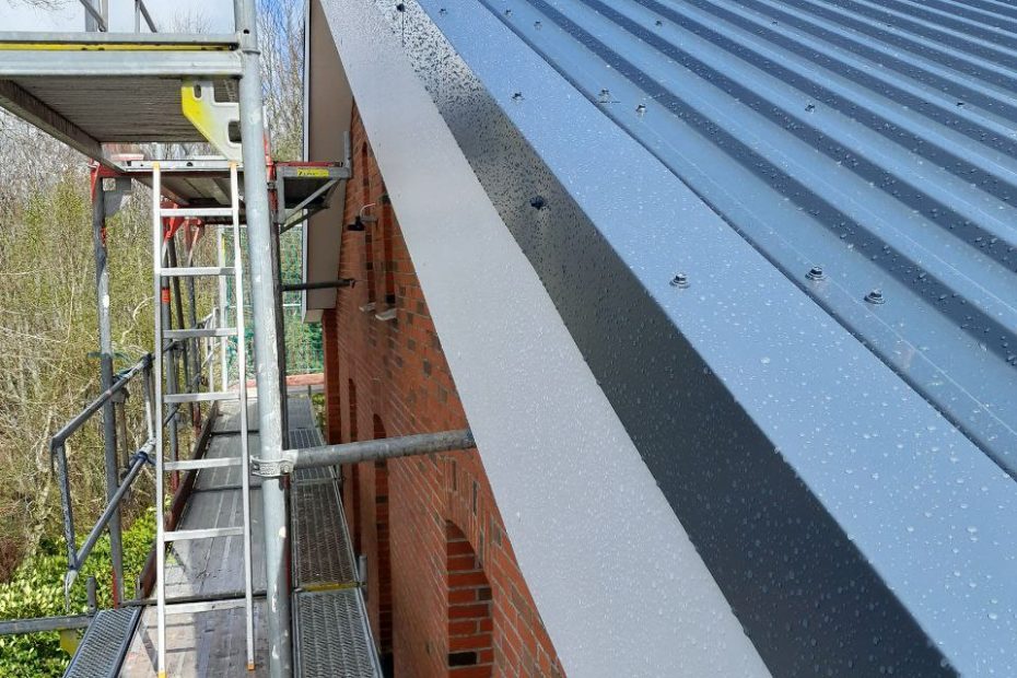 Austausch Asbestdach durch Blechdach 5